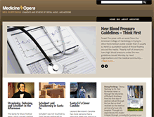 Tablet Screenshot of medicine-opera.com